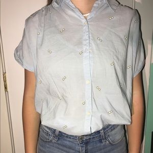 Button up T-shirt